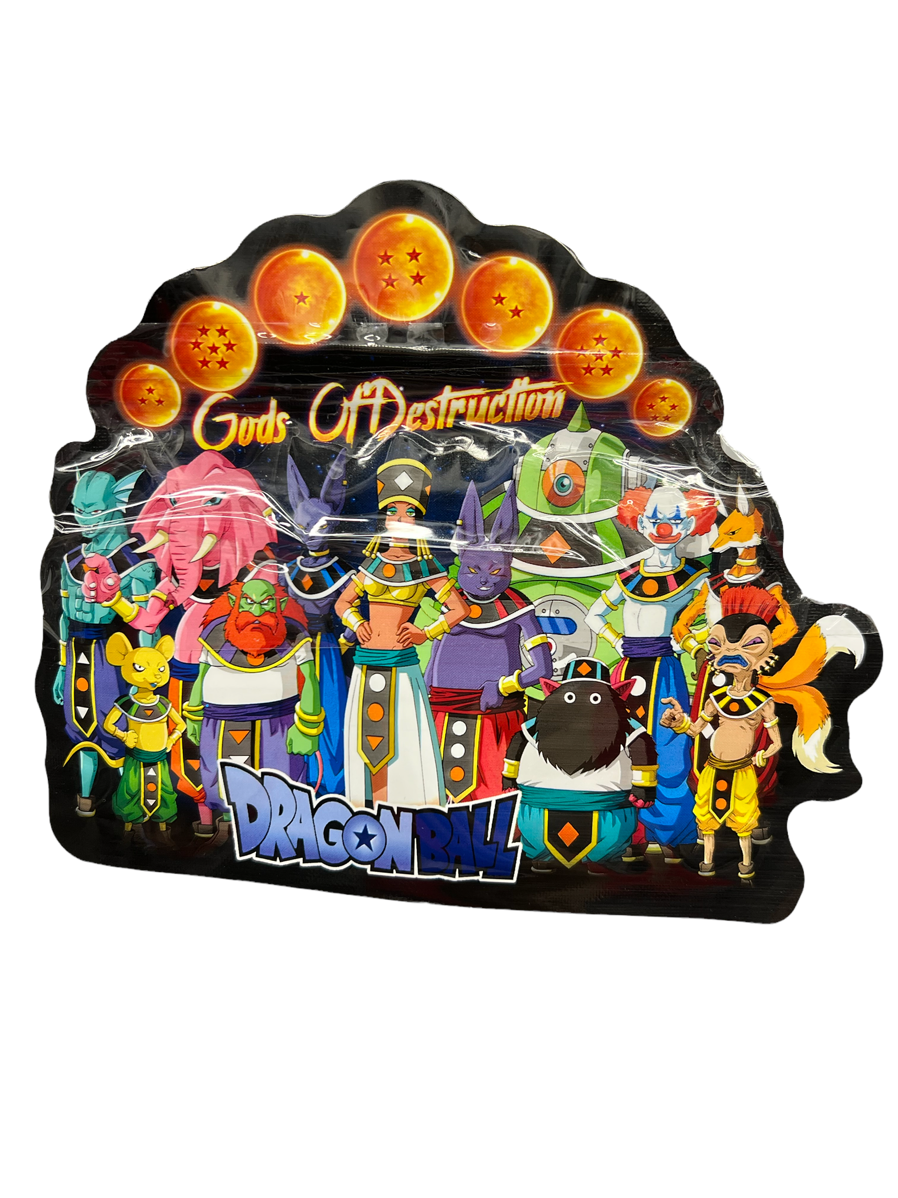 50 Dragon 3.5-gram empty Mylar bags