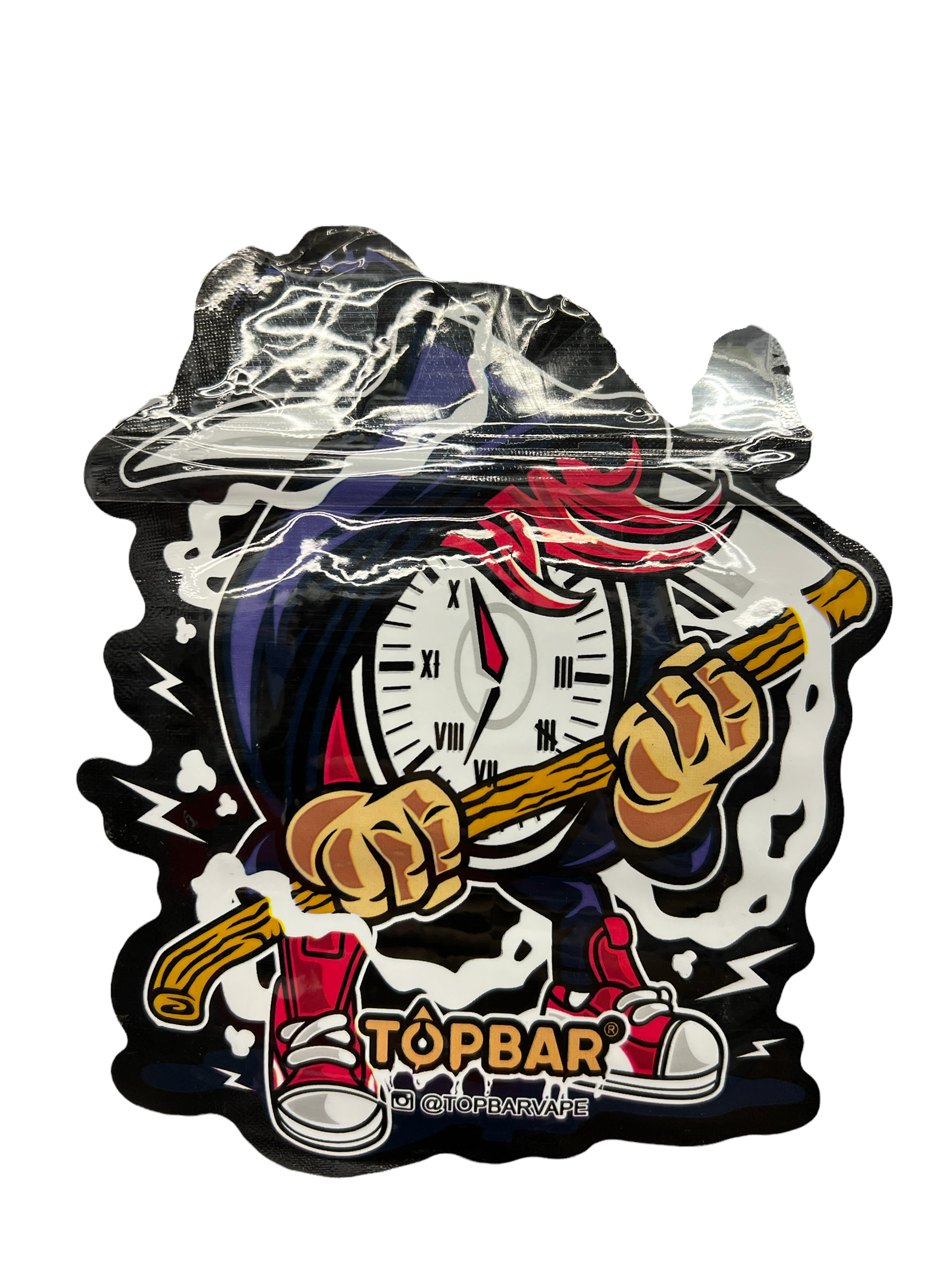 50 Topbar 3.5-gram empty Mylar bags