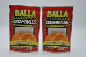 Balla Creamsicles Empty Bags 3.5 gram