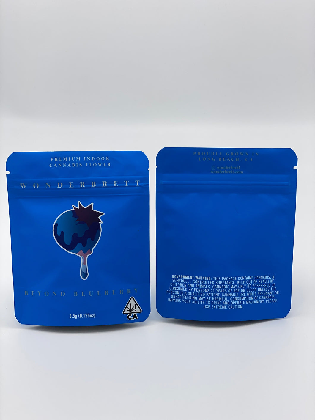 Beyond Blueberry Empty Bags 3.5 gram