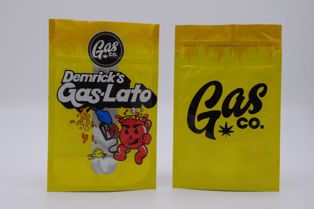 Demrik's Gas lato 3.5-gram Empty Bags