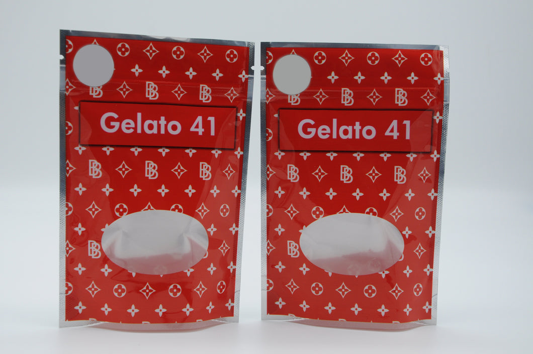 Gelato (41) Empty Bags 3.5 gram