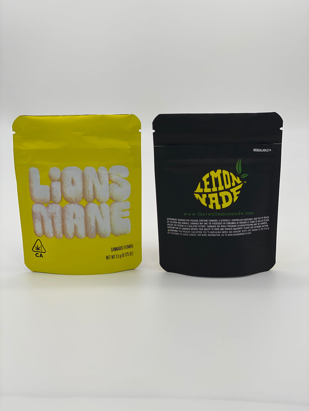 Lions Mane Empty Bage 3.5 gram