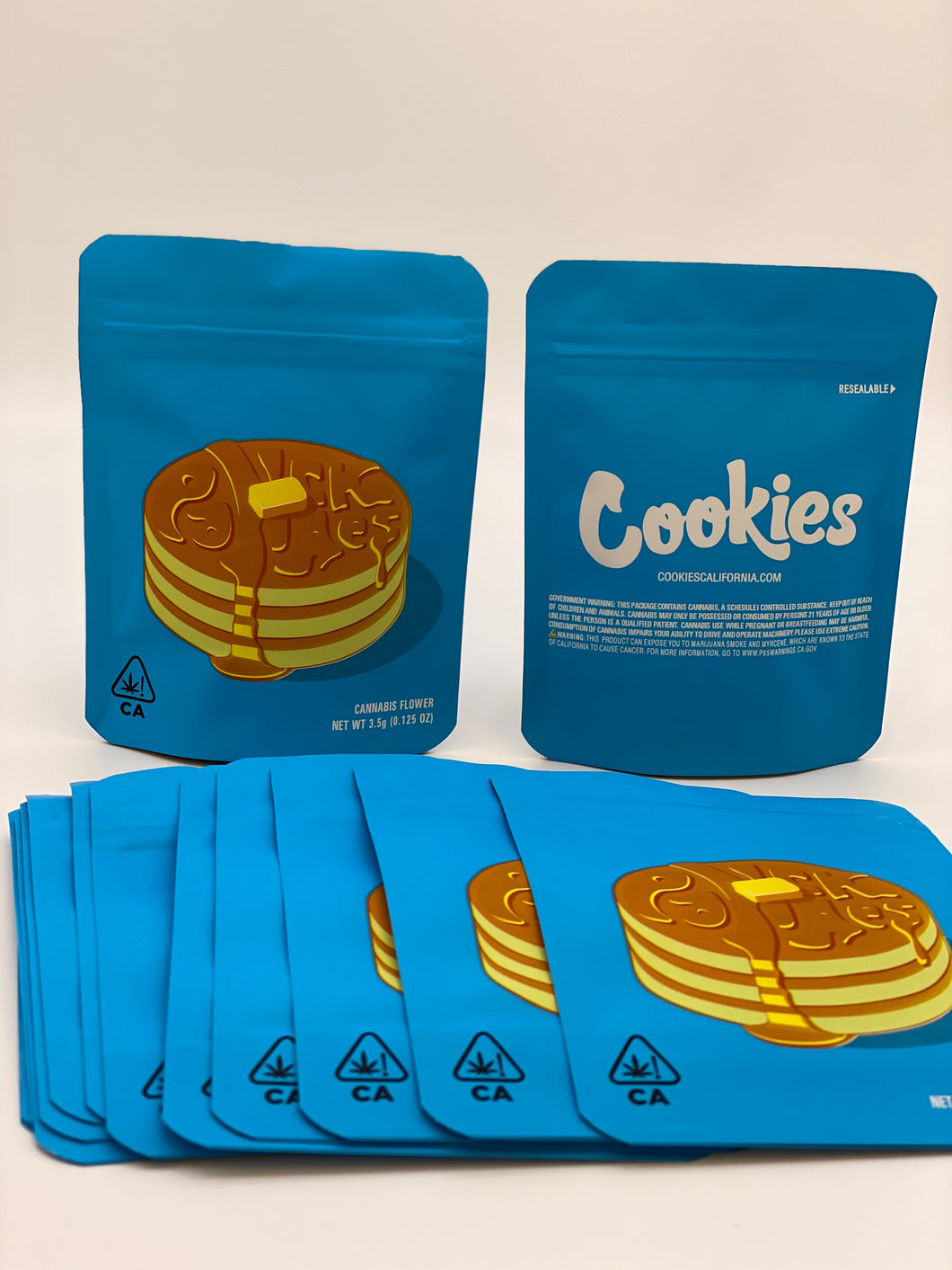 Pan Cakes Cookies Empty Bage 3.5 gram
