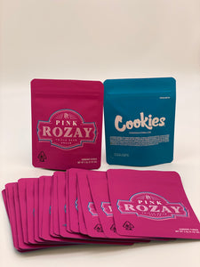 Pink Rozay Cookies Empty Bage 3.5 gram