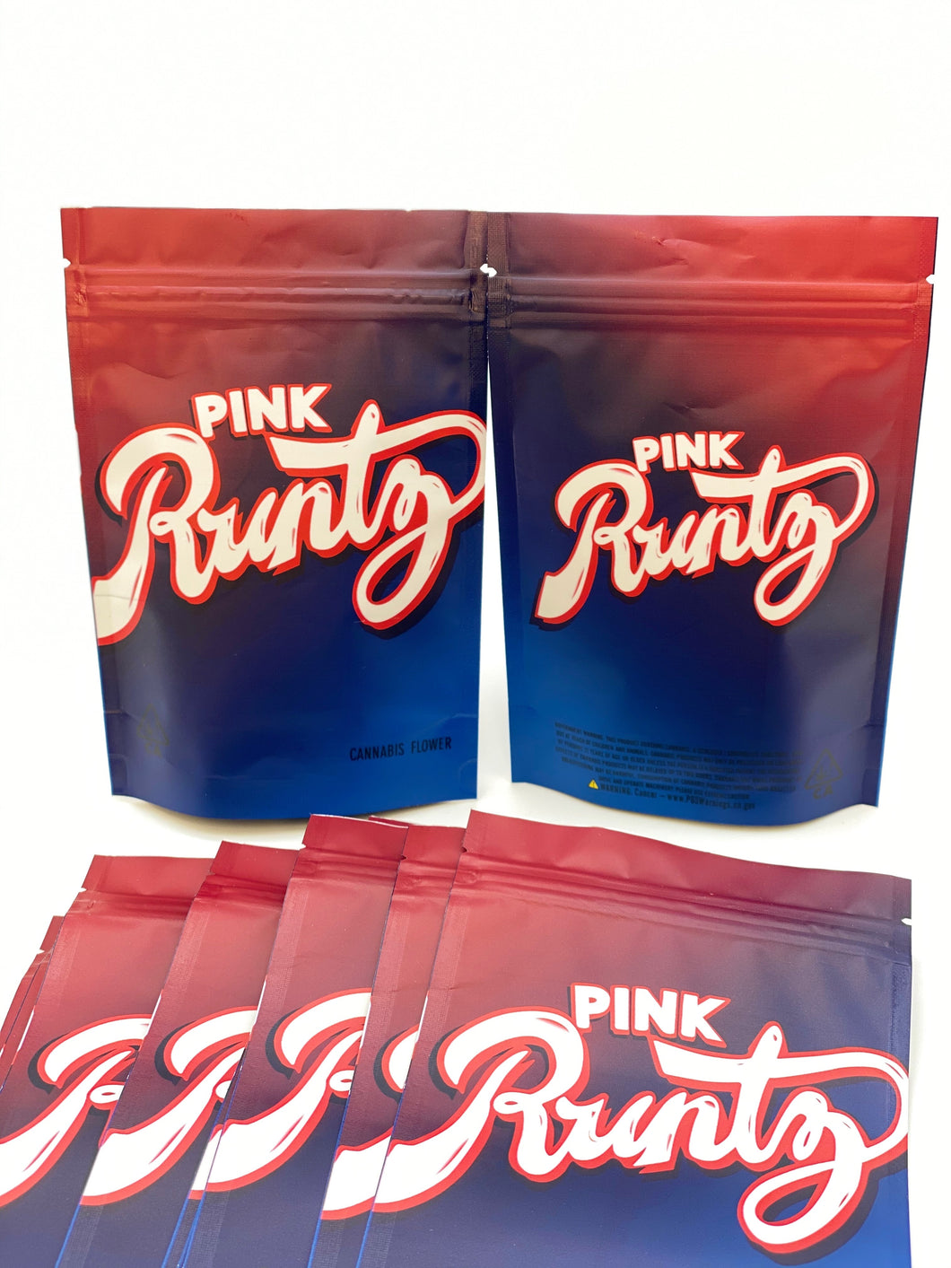 Pink Runtz Empty Bage 3.5 gram